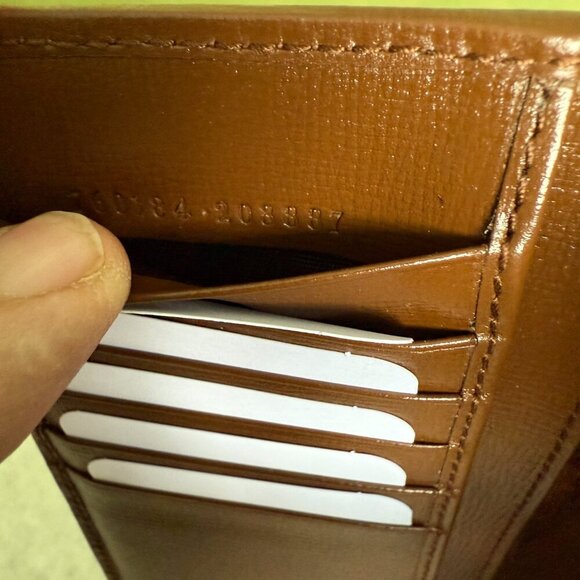 GUCCI GG Bi-fold Wallet Folio iPhone 15 Case 760184 - Picture 10 of 12